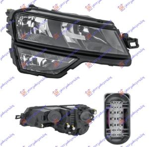 FAR ELEKTRICNI (H7/H1/H8) SA LED DNEVNIM SVETLOM (DEPO) DESNO