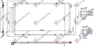 CONDENSER 1.6 16v PETROL (688x394x12) (KOYO)