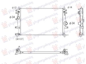 HLADNJAK MOTORA 1.6 BENZIN (GR) (625x407) (KOYO)