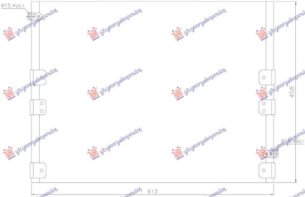 CONDENSER PETROL/DIESEL (565x485x16) (KOYO)