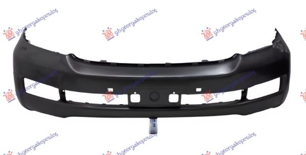FRONT BUMPER PRIMED -2012 (W/WASHER HOLES) (W/W.O PDC)
