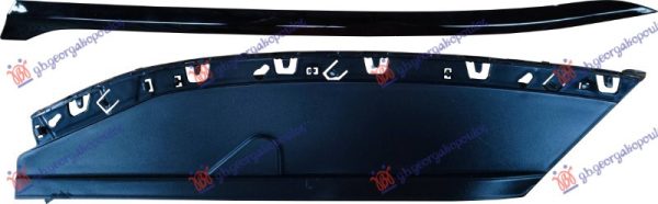 HEAD LAMP MOULDING UPPER BLACK -2023 LEVO