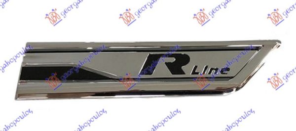 DOOR MOULDING FRONT CHROME (R-LINE) -2023 DESNO