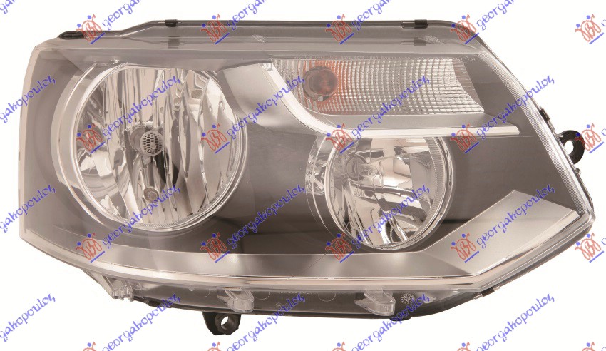 FAR (H7/H15) (DVE HROM LAJSNE) (TYC) DESNO