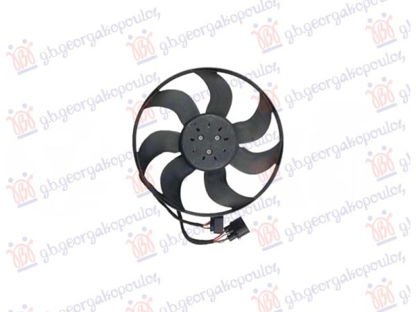 VENTILATOR BENZIN/DIZEL (MOTOR+ELISA) (360mm)