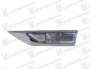 SIDE LAMP W/CHROME FRAME