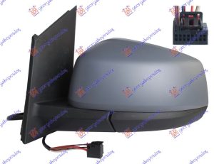 RETROVIZOR ELEKTRICNI SA GREJACEM PM (ELEKTRO-SKLOPIV) (7 PIN) (A KVALITET) (KONVEKSNO STAKLO) LEVO