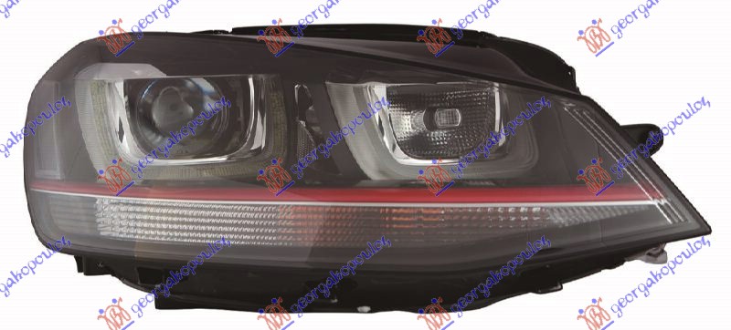 FAR GTI XENON AFS SA LED DNEVNIM SVETLOM (DEPO) DESNO