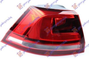 STOP LAMPA SPOLJASNJA (CRNA) LEVO