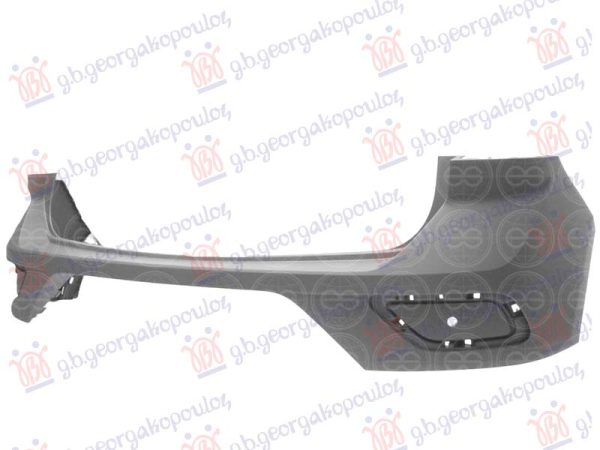 REAR BUMPER UPPER PRIMED (W/2 PDC) (A QUALITY)