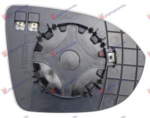 STAKLO RETROVIZORA SA GREJACEM (razmak 2.8mm PIN) LEVO