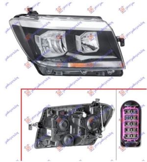 FAR ELEKTRICNI (H7/H15) (DEPO) DESNO