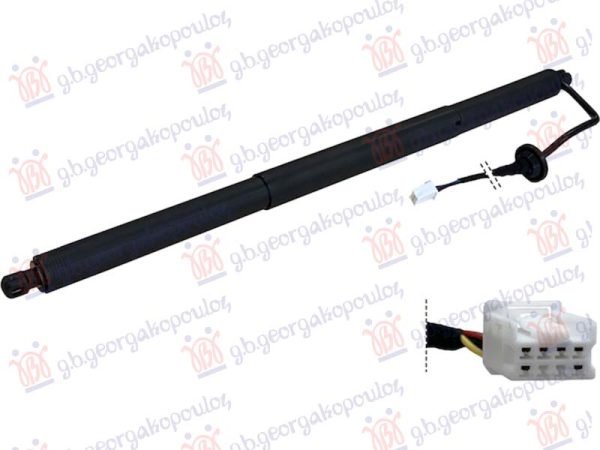 AMORTIZER GEPEK VRATA ELEKTRICNI (6 PIN) LEVO